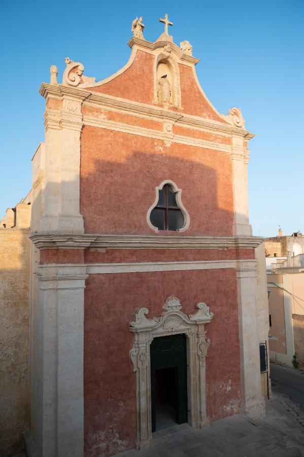 Palazzo Pati Hotel Tiggiano Bagian luar foto